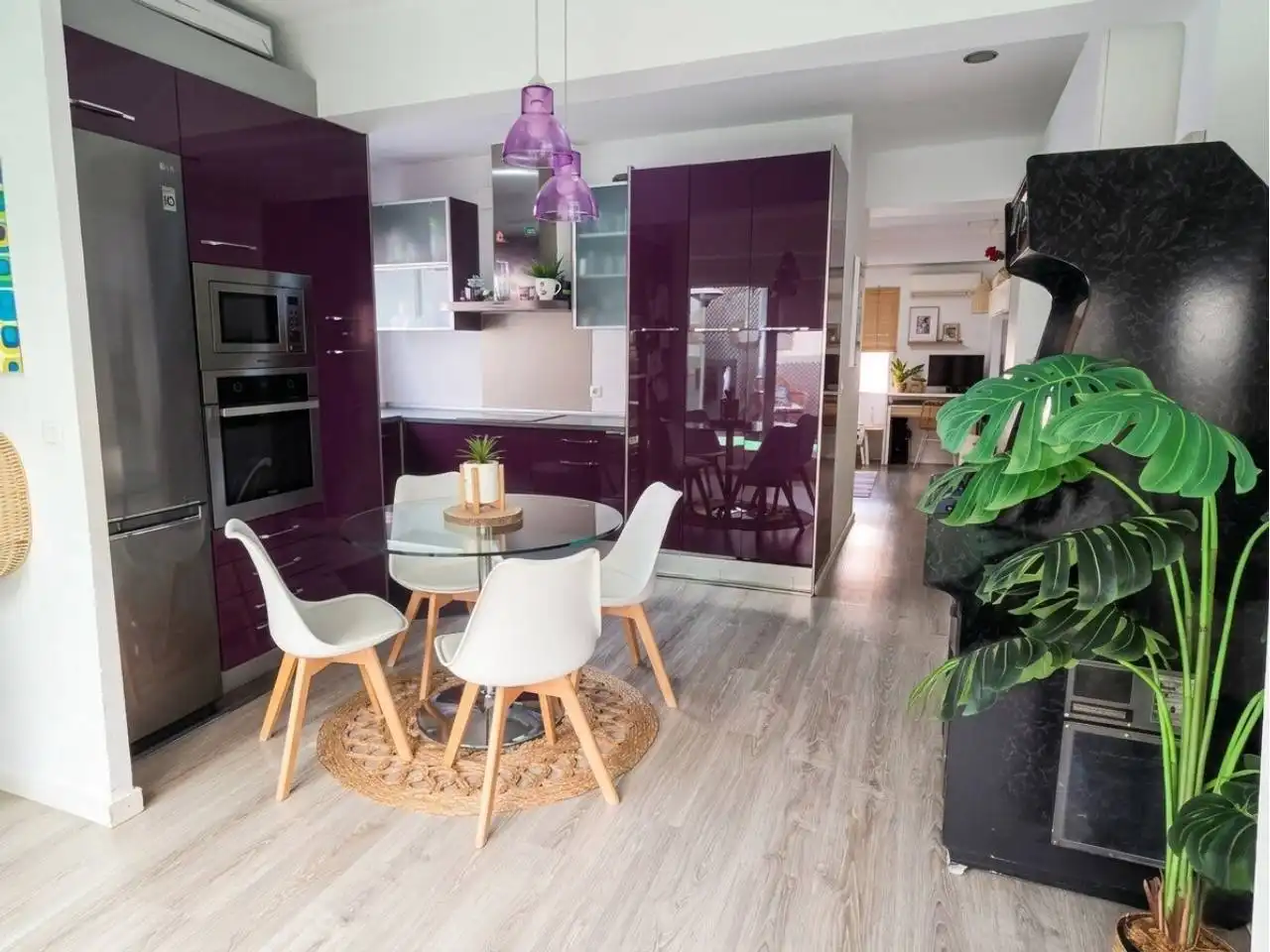 Cocina de Ático en venta en Valencia con Aire acondicionado, Calefacción y Terraza