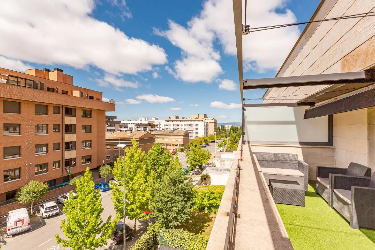 Terraza de Ático en venta en Huarte / Uharte con Calefacción, Parquet y Terraza