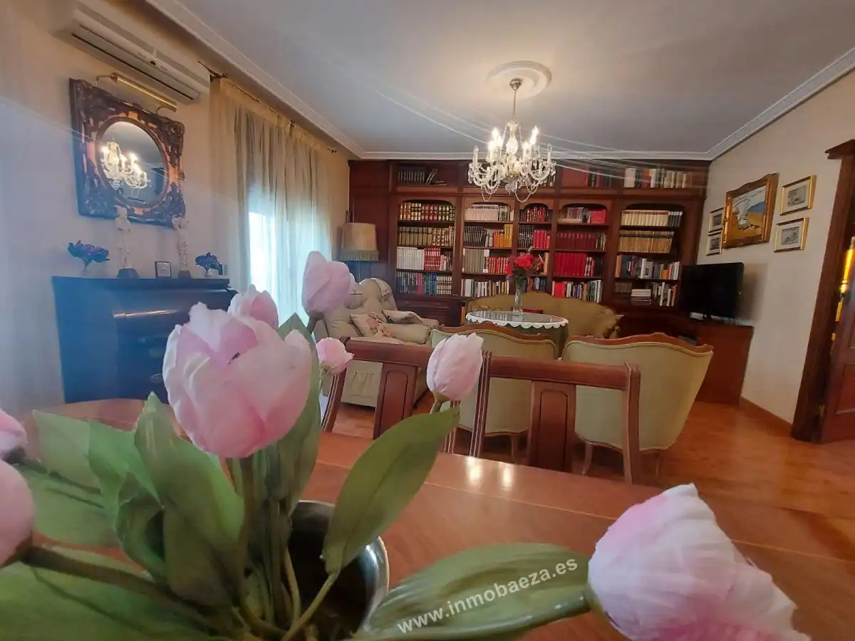 Sala d'estar de Pis en venda en Baeza amb Traster i Balcó