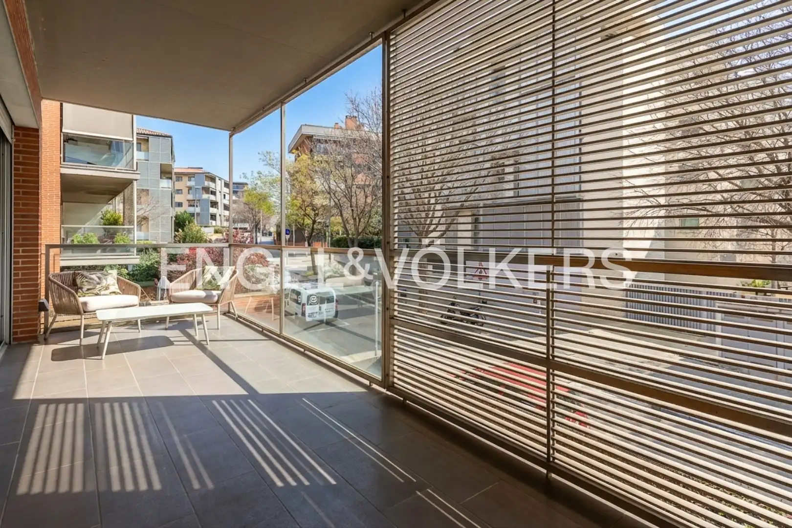 Terraza de Piso en venta en Sant Cugat del Vallès con Aire acondicionado, Calefacción y Jardín privado