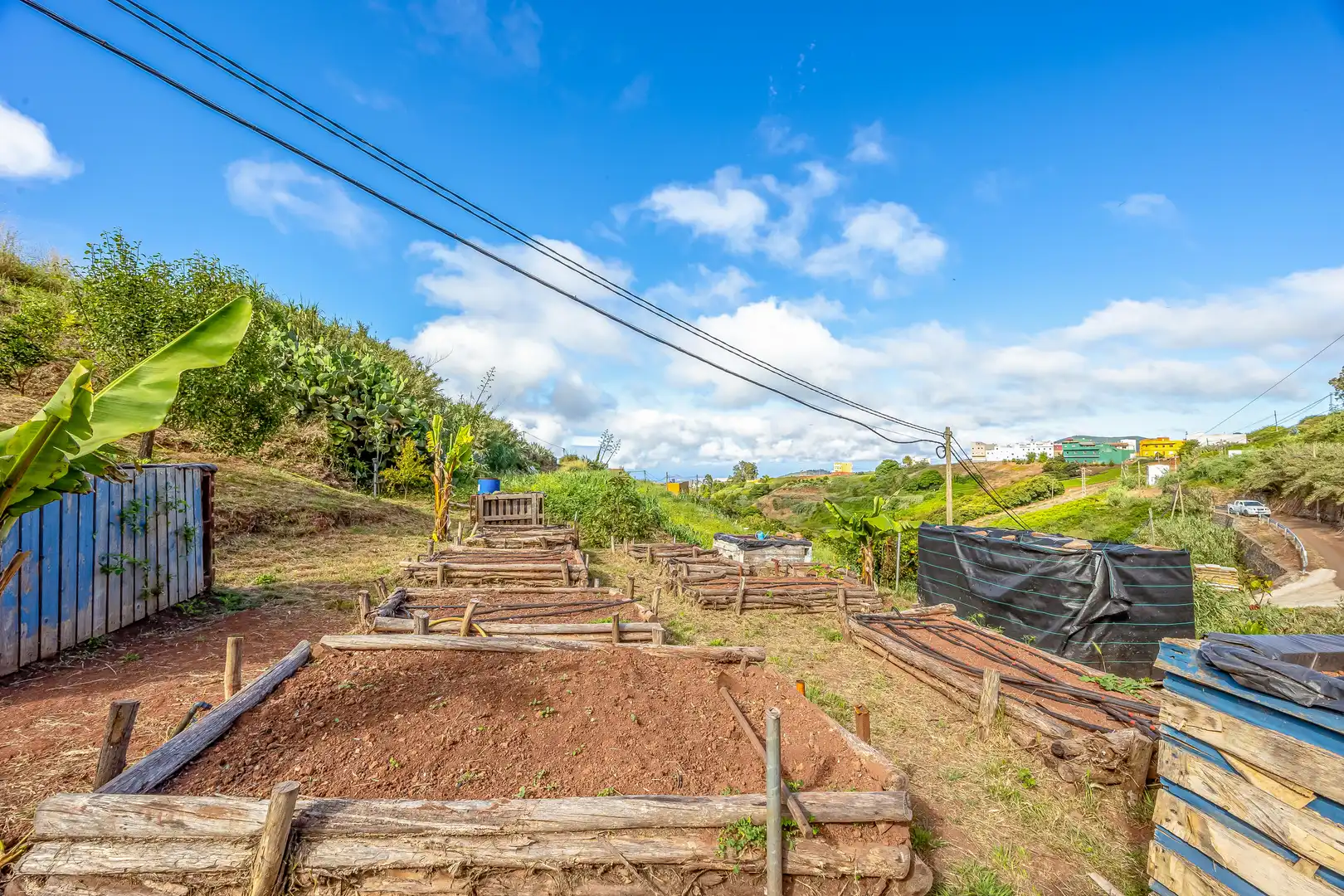 Exterior view of Houses for sale in Santa María de Guía de Gran Canaria  with Private garden, Terrace and Storage room
