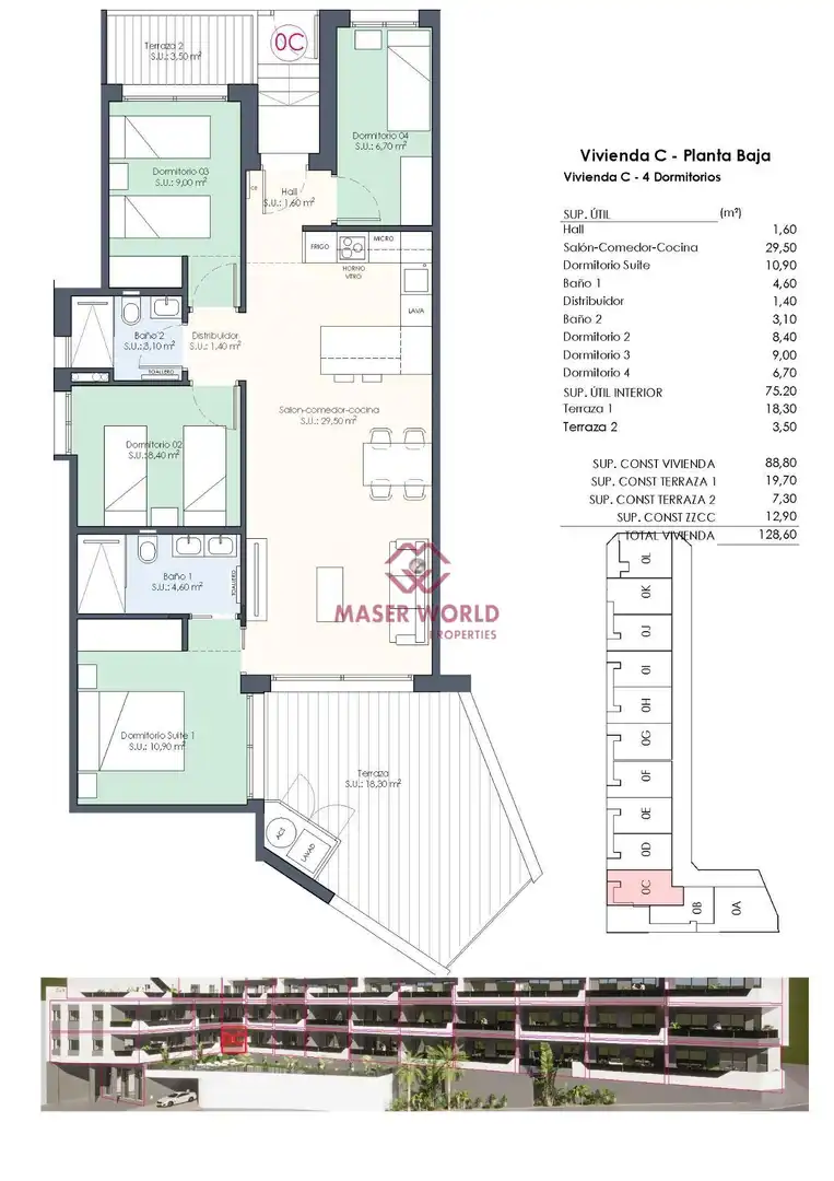 Erdgeschosswohnung mit Pool zum Verkauf in Benijófar, imagen 33