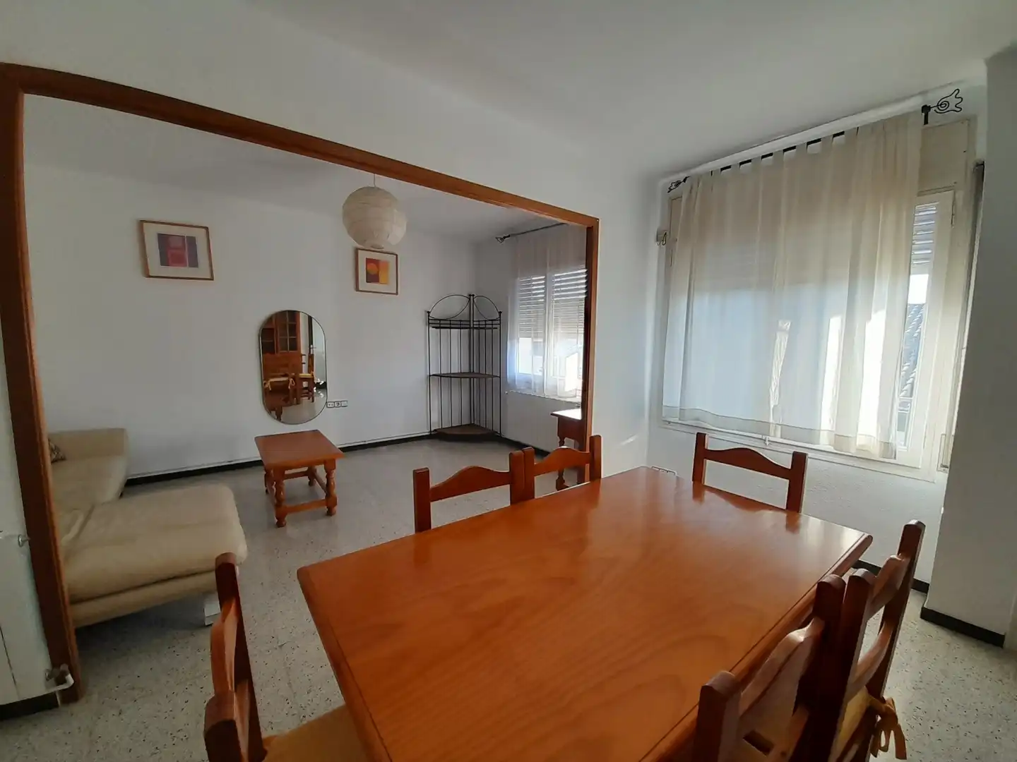 Dining room of Flat for sale in Olot  with Heating, Storage room and Balcony