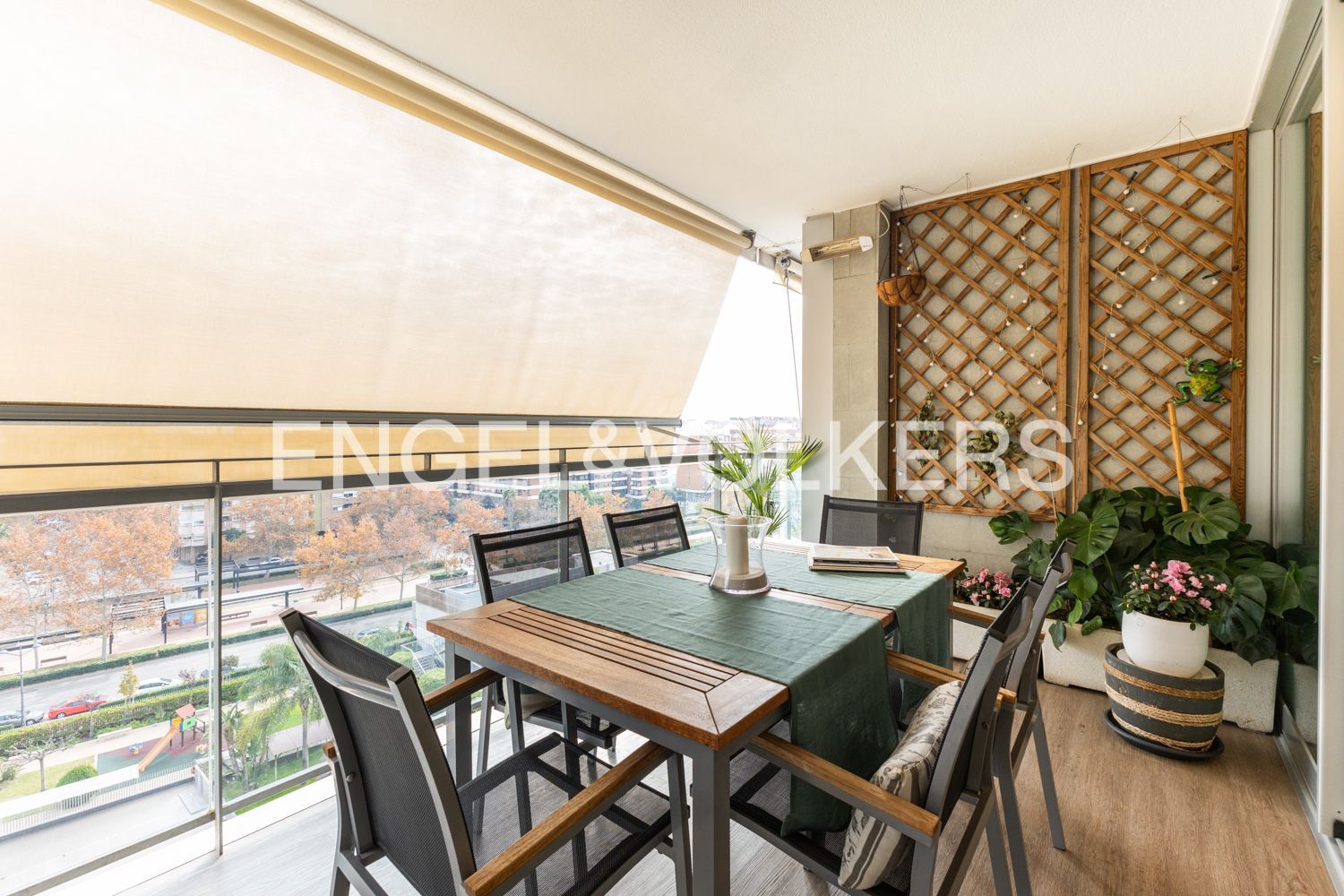 Terrassa de Apartament en venda en  Valencia Capital amb Aire condicionat, Calefacció i Parquet