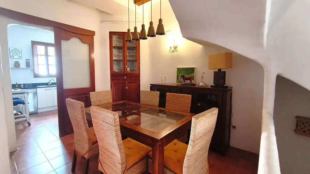 Comedor de Casa adosada en venta en Dénia con Aire acondicionado, Calefacción y Jardín privado