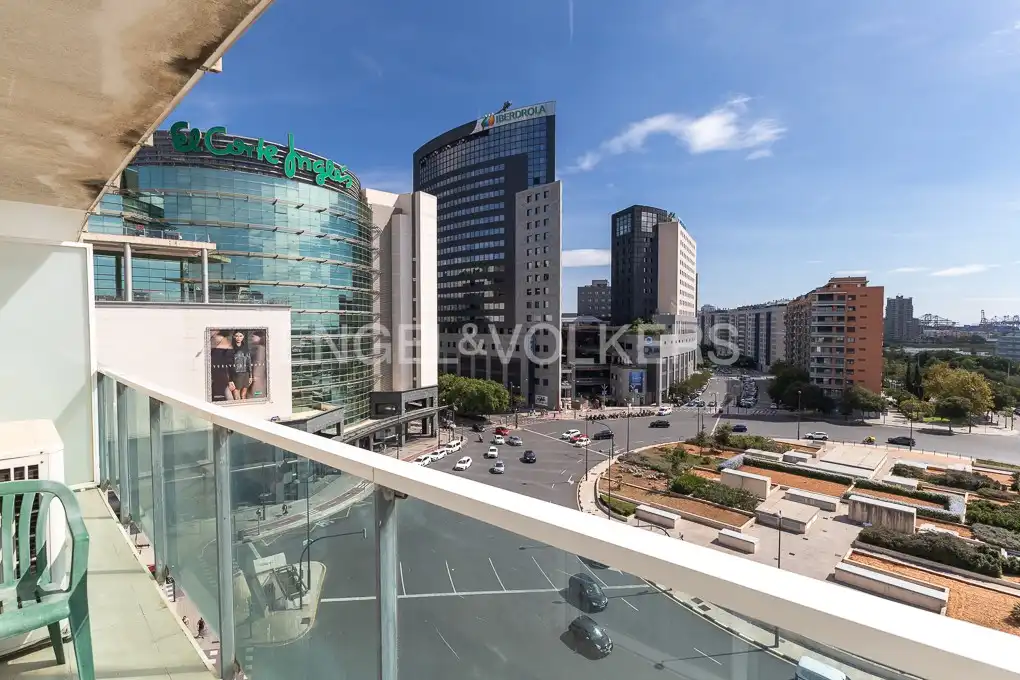 Vista exterior de Pis de lloguer en Valencia amb Aire condicionat, Calefacció i Terrassa