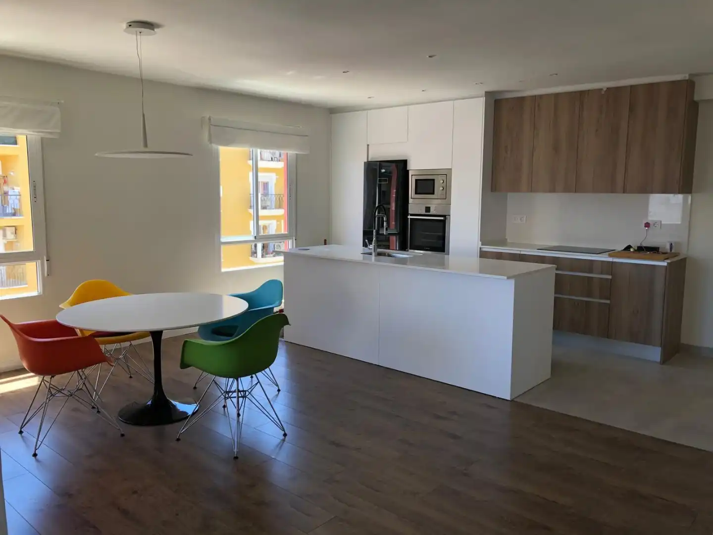 Cocina de Piso de alquiler en Dénia con Parquet, Terraza y Trastero