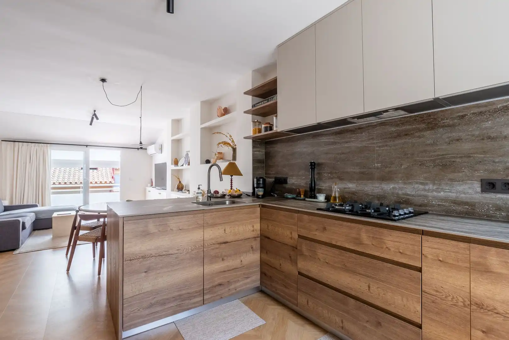 Kitchen of Attic for rent in Málaga  with Terrace and Furnished