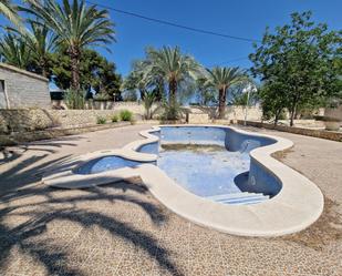 Piscina de Casa o xalet en venda en Elche / Elx amb Jardí privat, Terrassa i Traster
