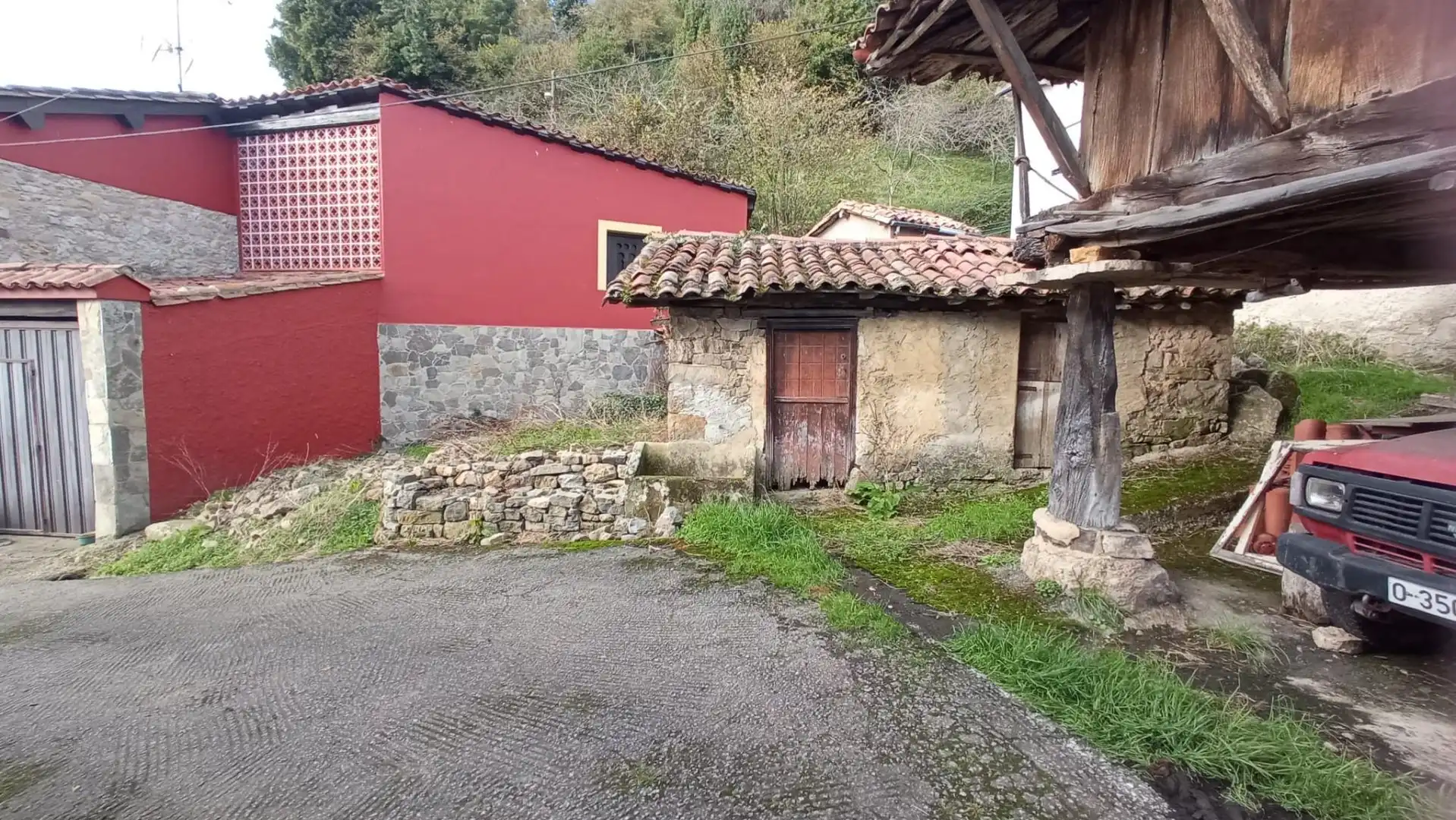 Vista exterior de Finca rústica en venta en Sariego con Jardín privado y Amueblado