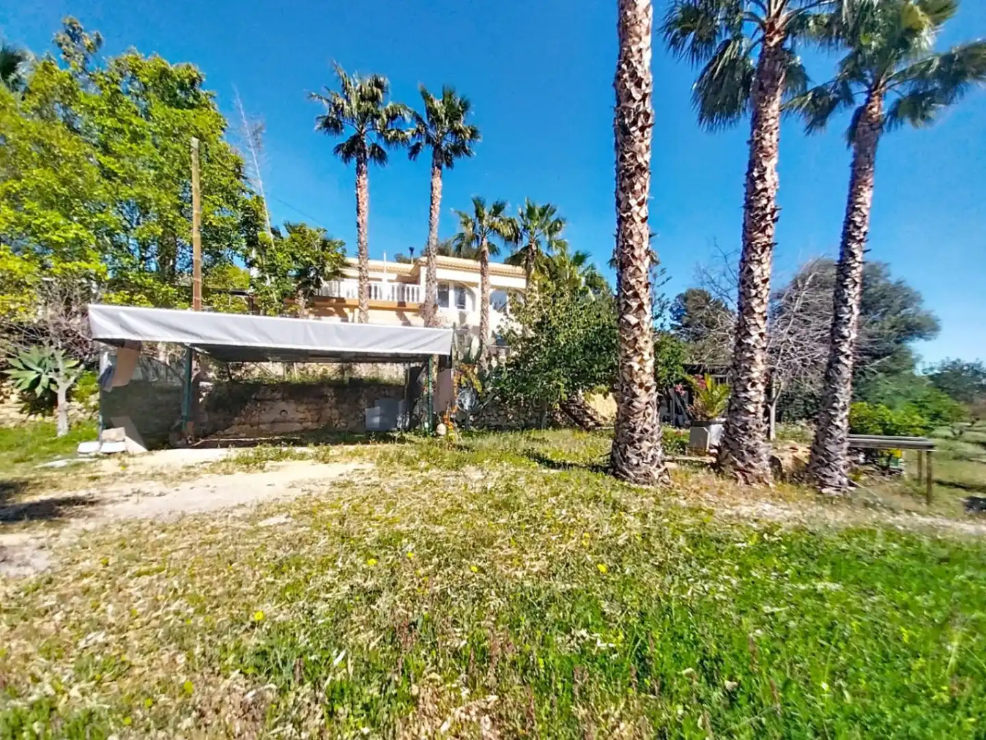 Vista exterior de Casa o chalet en venta en La Nucia con Aire acondicionado, Jardín privado y Terraza