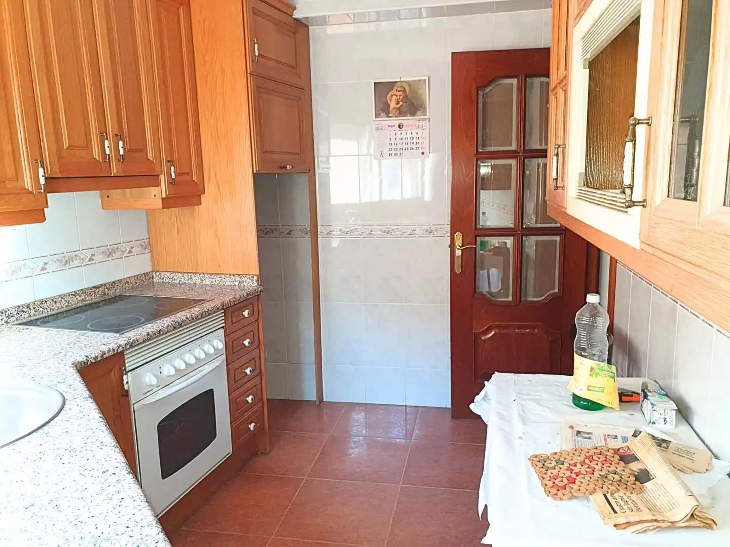 Küche von Wohnung zum Verkauf in Ibdes mit Heizung und Terrasse