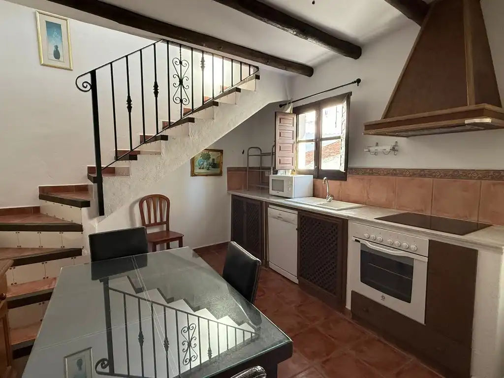 Cocina de Casa o chalet en venta en Canillas de Aceituno con Aire acondicionado, Terraza y Balcón