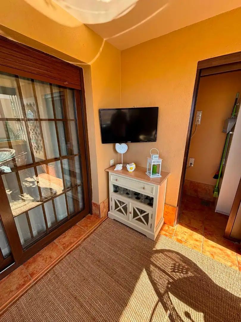 Balcony of Flat for sale in Ayamonte  with Private garden, Terrace and Furnished