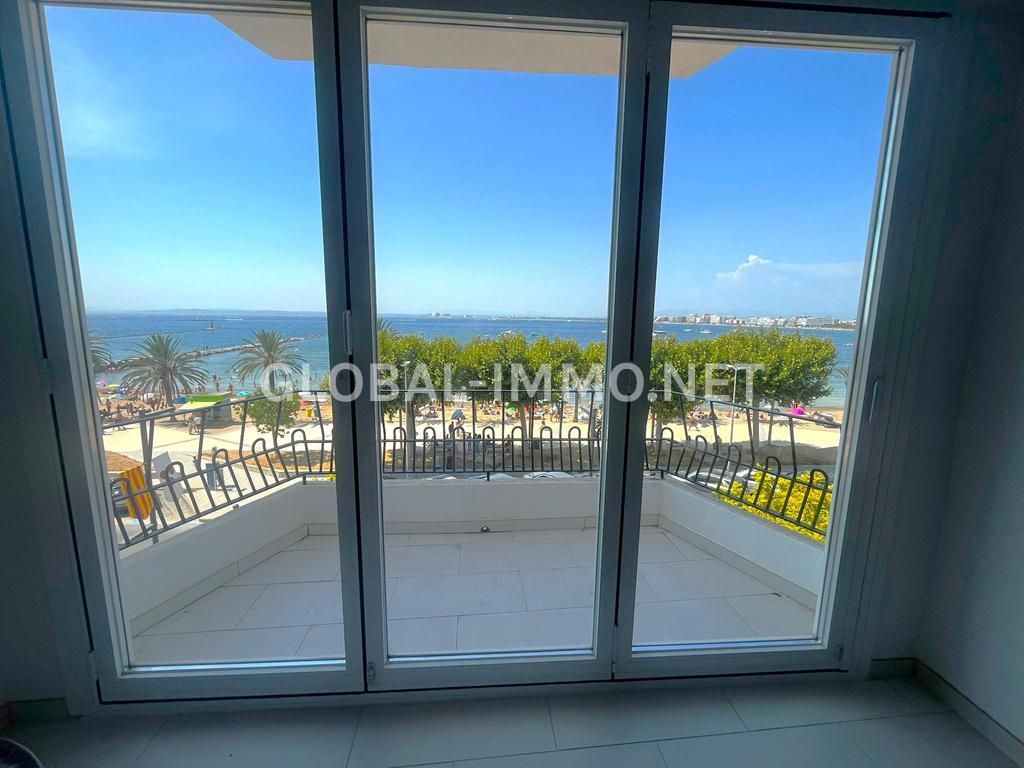 Balcony of Apartment for sale in Roses  with Air Conditioner, Heating and Terrace
