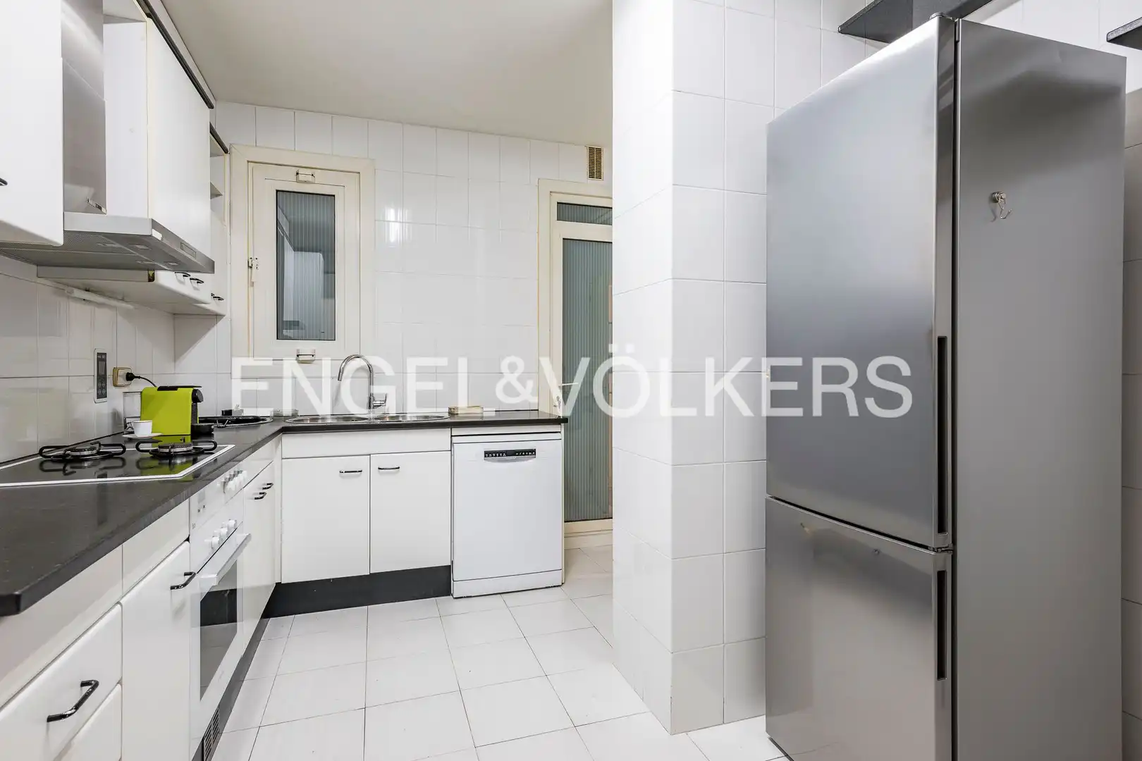 Kitchen of Flat for sale in Barcelona  with Air Conditioner, Heating and Private garden