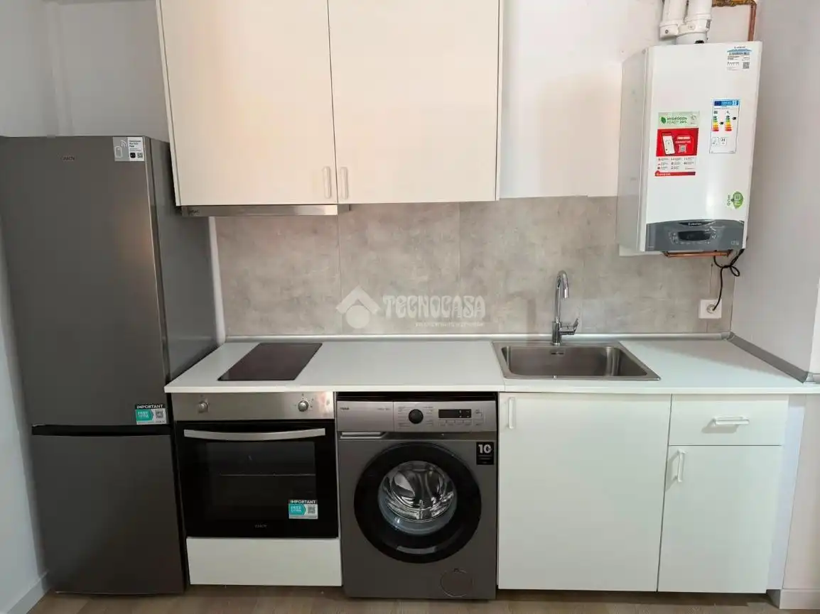 Cocina de Piso de alquiler en Madrid con Aire acondicionado, Calefacción y Trastero