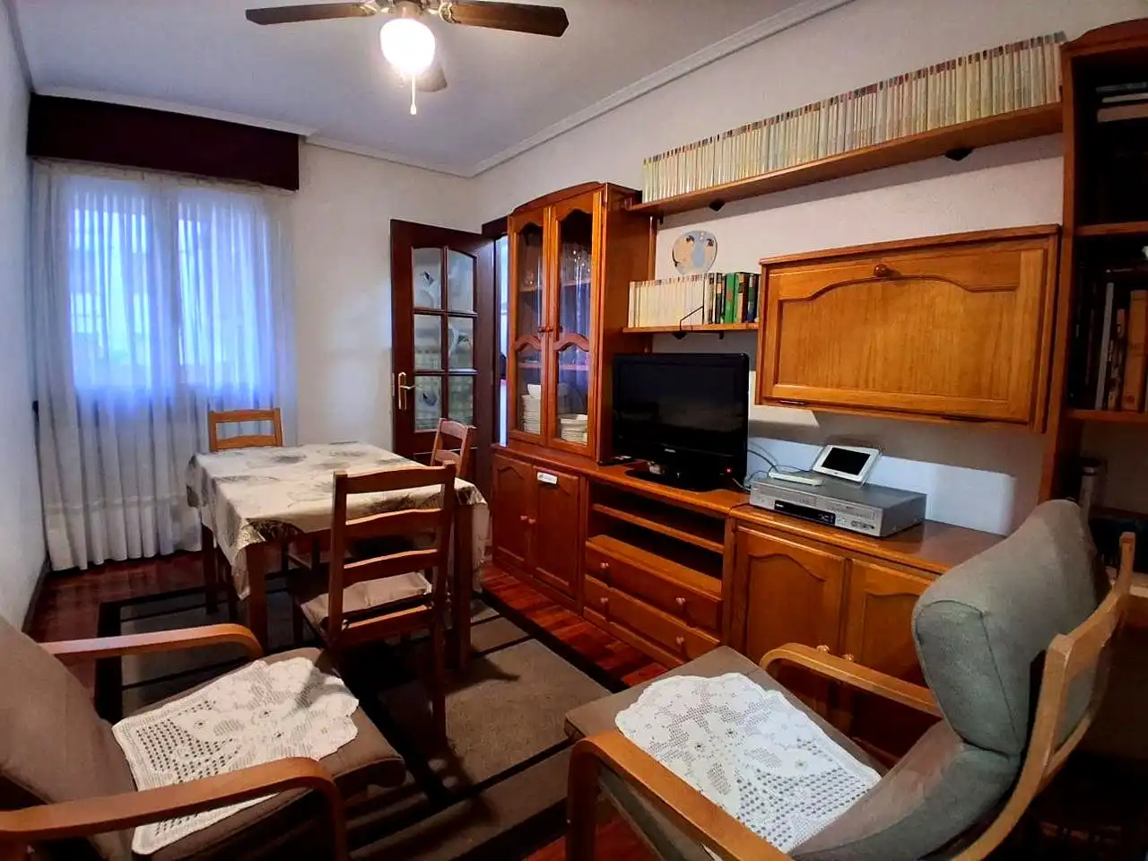 Wohnzimmer von Wohnung zum Verkauf in Barakaldo  mit Heizung, Terrasse und Möbliert