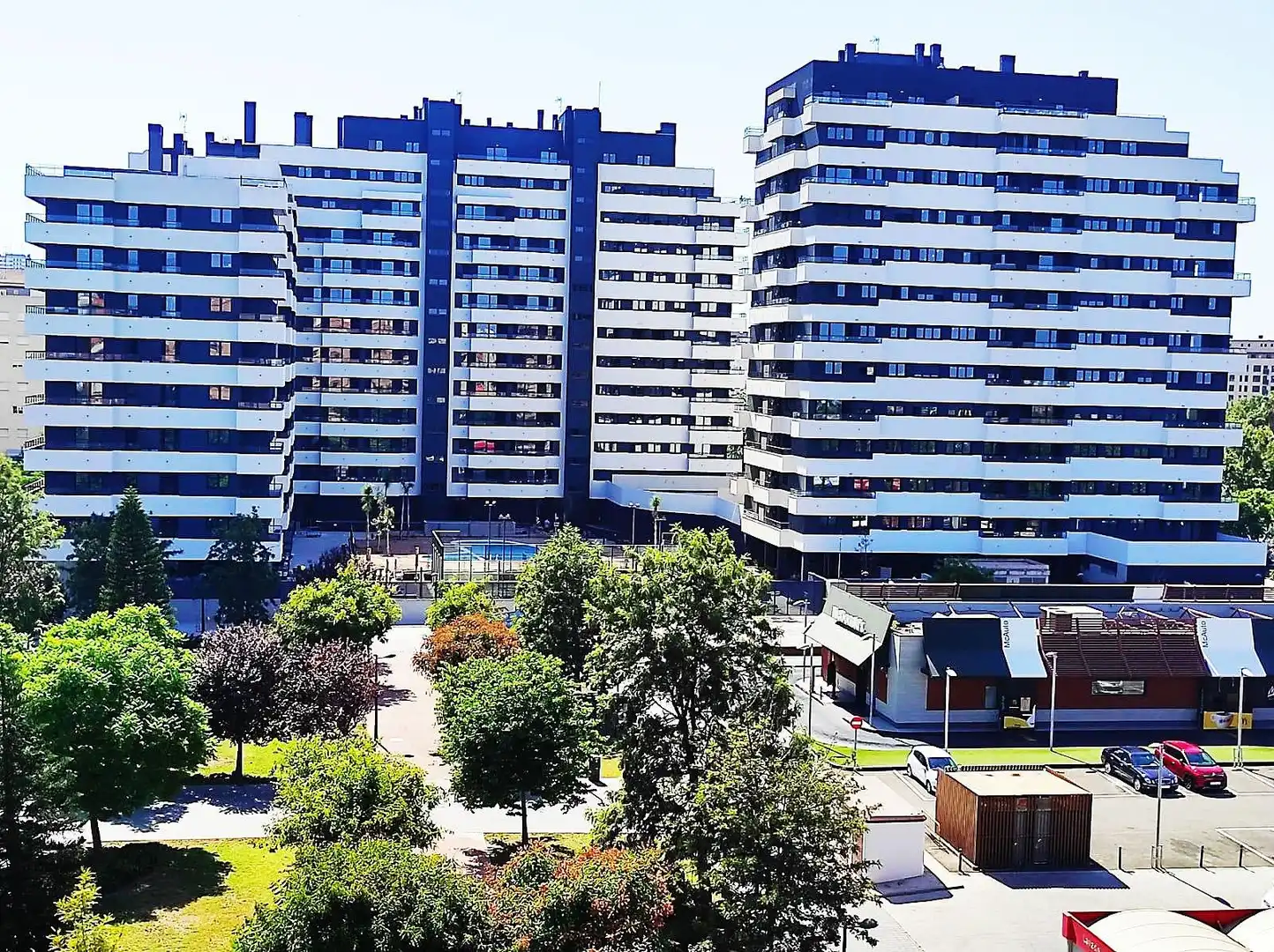 Vista exterior de Apartamento en venta en Valencia con Calefacción, Jardín privado y Terraza