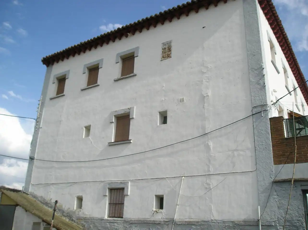 Vista exterior de Casa o xalet en venda en Terrer amb Terrassa i Moblat