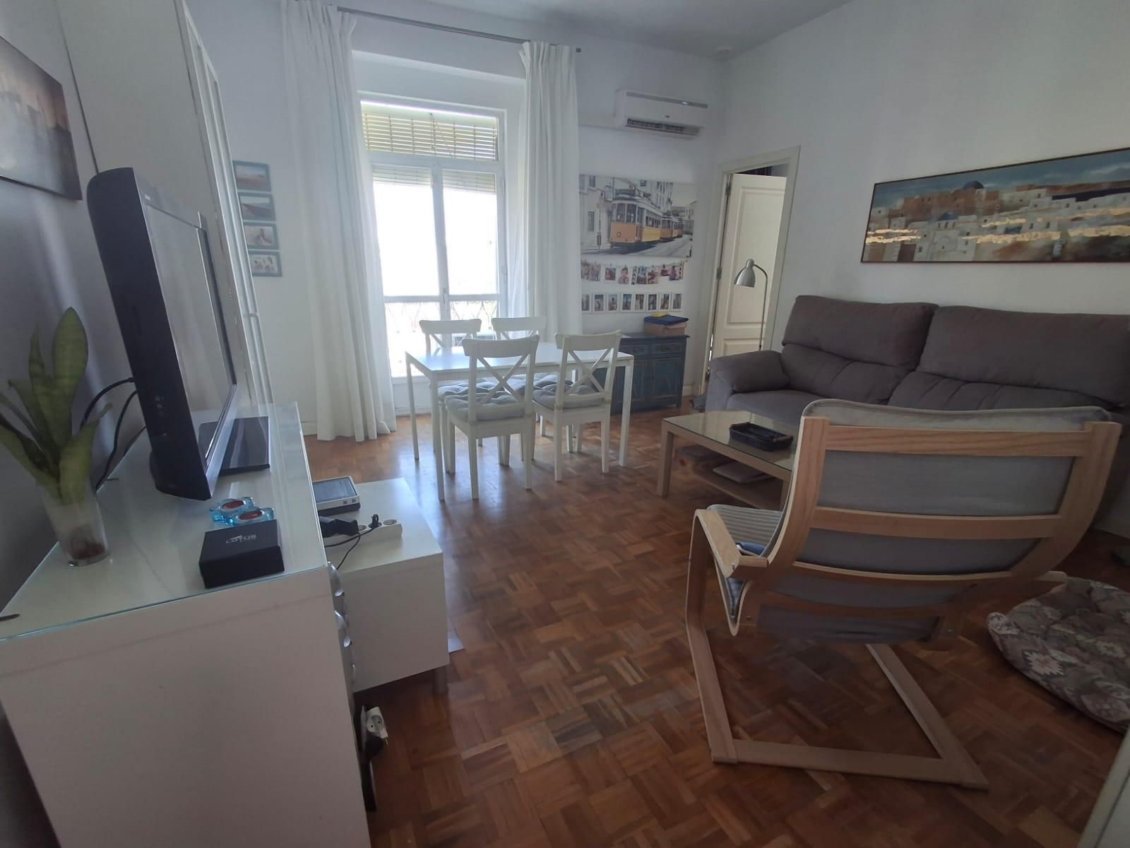 Living room of Flat for sale in  Cádiz Capital  with Air Conditioner