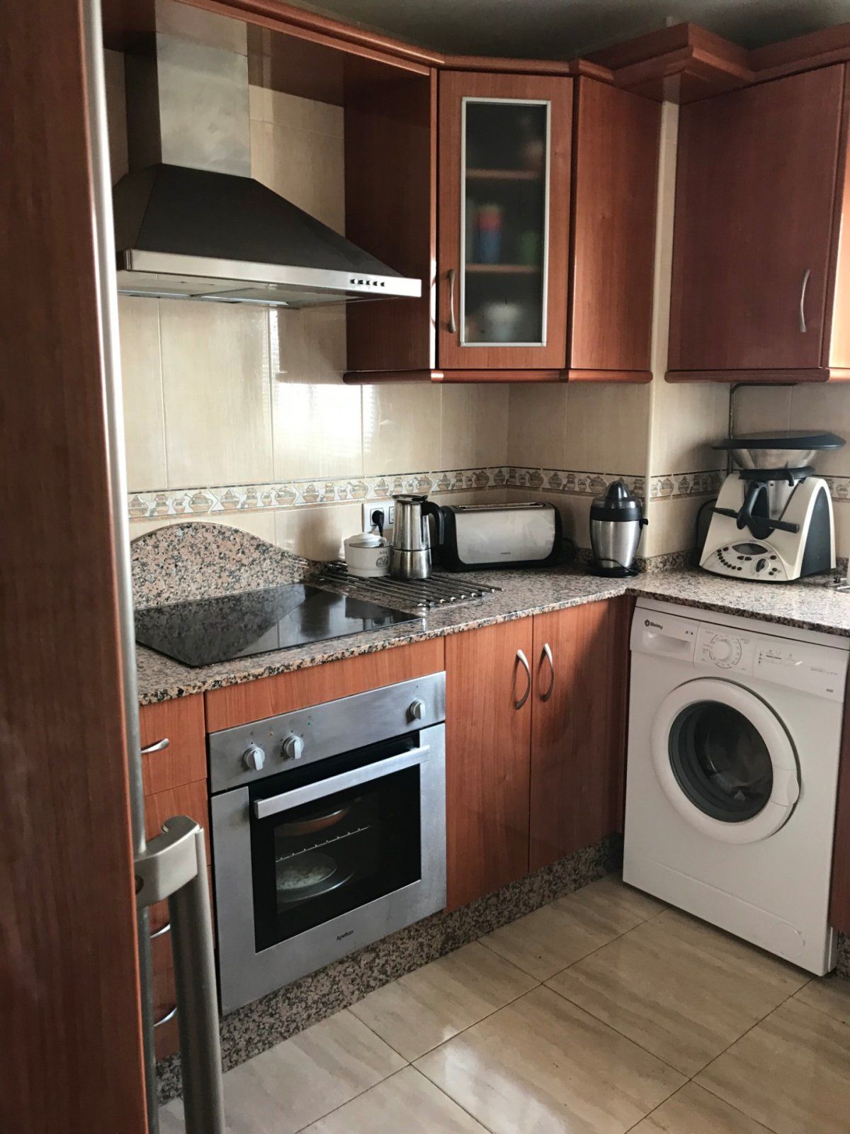 Kitchen of Flat for sale in Chiclana de la Frontera  with Air Conditioner