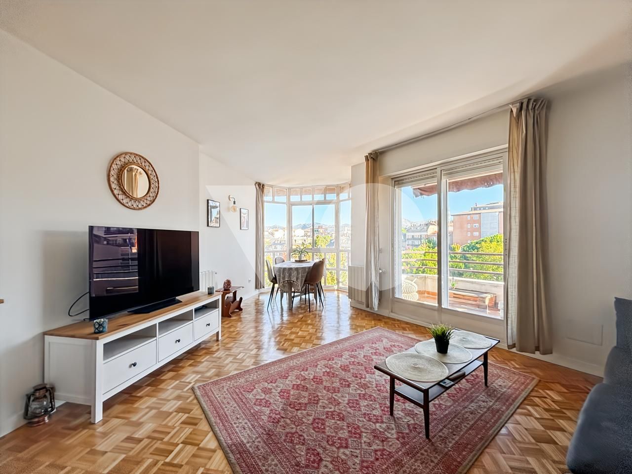 Sala d'estar de Dúplex en venda en Collado Villalba amb Aire condicionat, Calefacció i Parquet