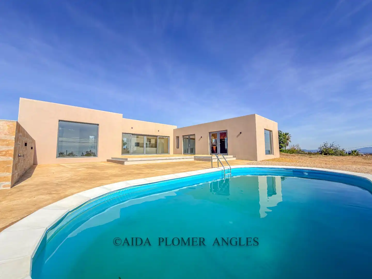 Vista exterior de Casa o xalet en venda en San Jorge / Sant Jordi amb Aire condicionat, Calefacció i Jardí privat