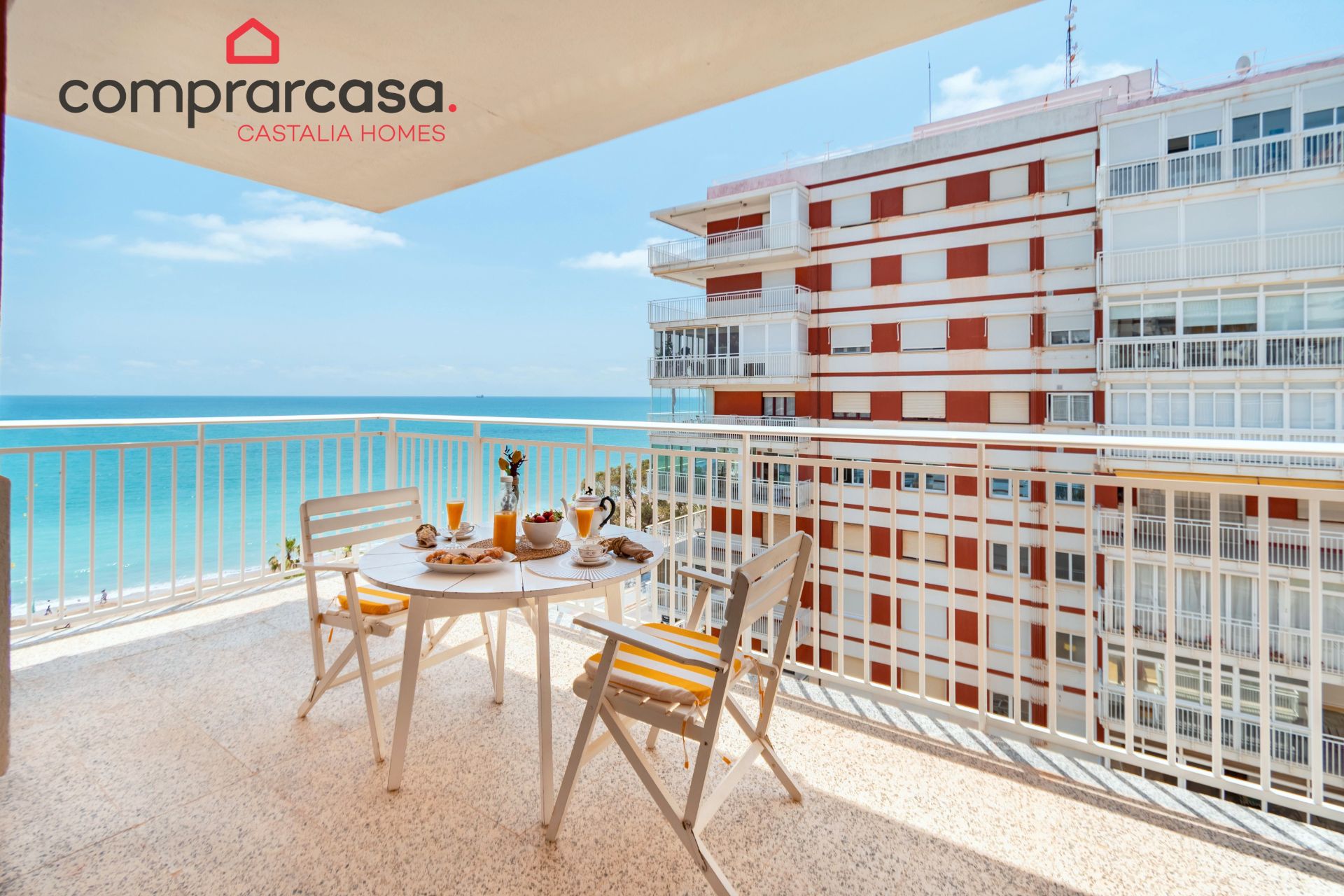 Bedroom of Apartment for sale in Benicasim / Benicàssim  with Private garden, Terrace and Balcony