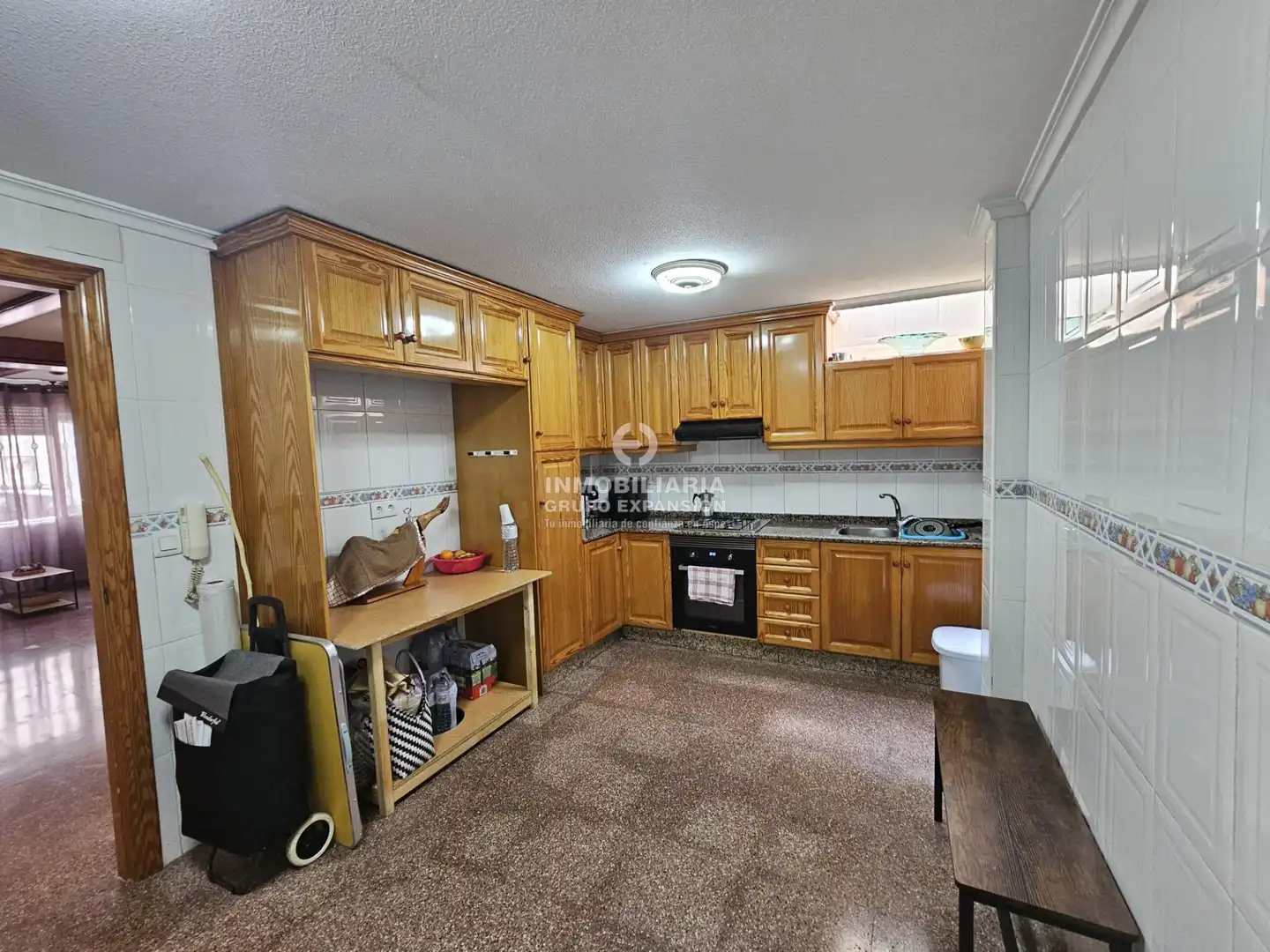 Kitchen of Houses for sale in Aspe  with Air Conditioner, Terrace and Storage room