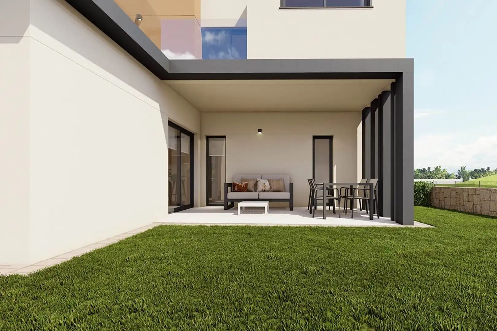 Terrassa de Casa o xalet en venda en Murcia amb Aire condicionat, Jardí privat i Terrassa