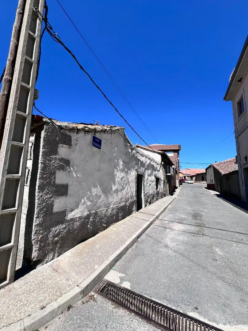 Exterior view of Houses for sale in Santa María del Cubillo  with Private garden