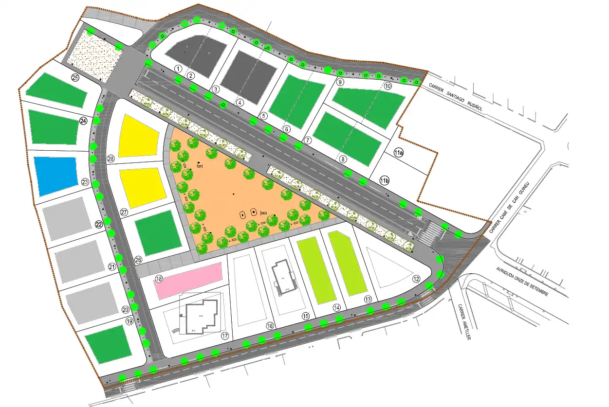 Terreny residencial en venda a Carrer Can Guineu, imagen 4