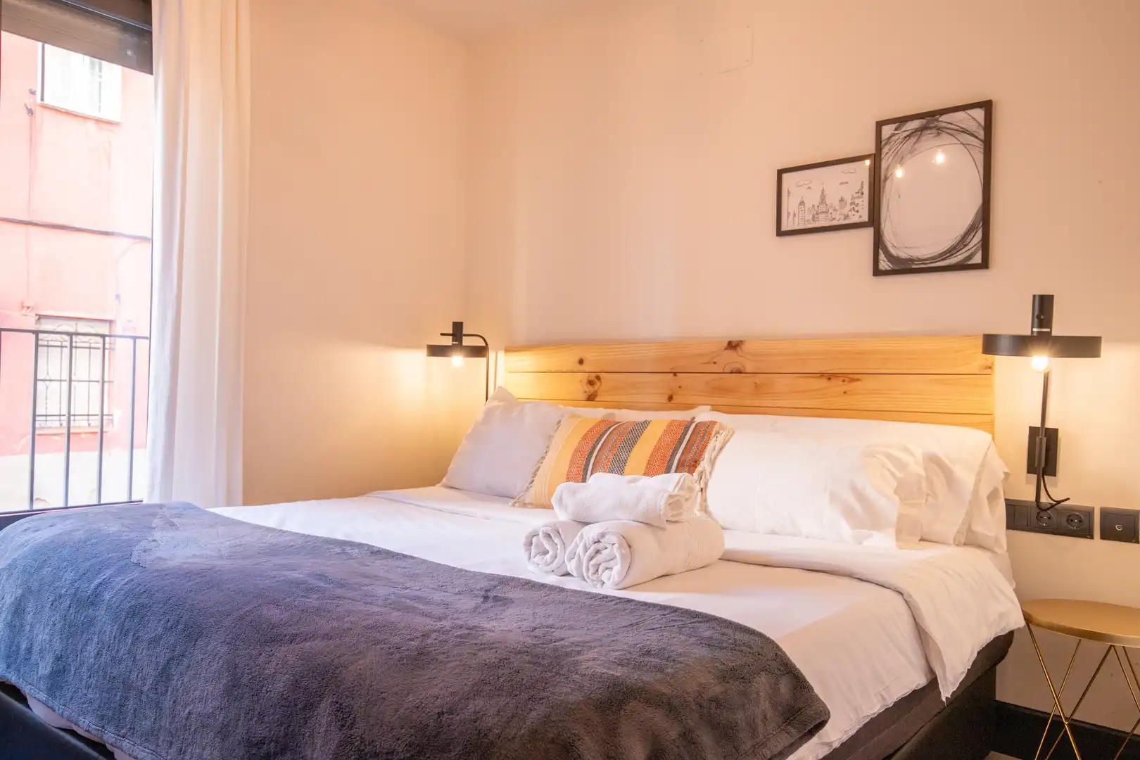 Habitación de Piso de alquiler en Madrid con Aire acondicionado, Calefacción y Amueblado