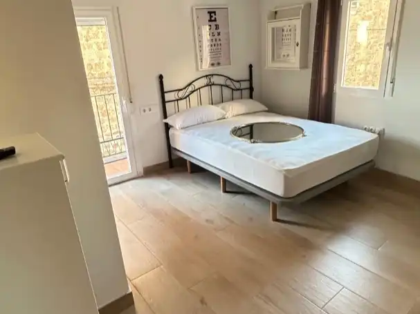 Bedroom of Houses for rent in Plasencia  with Air Conditioner, Terrace and Furnished