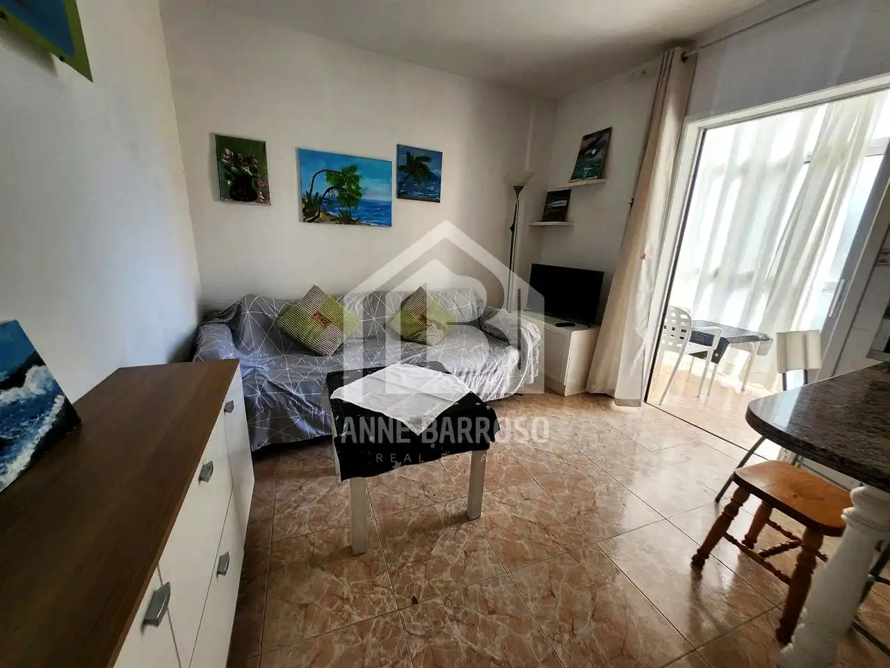 Sala de estar de Piso de alquiler en Arona