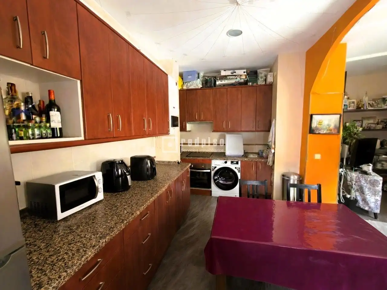 Küche von Wohnung zum Verkauf in Madrid mit Klimaanlage, Heizung und Parkett