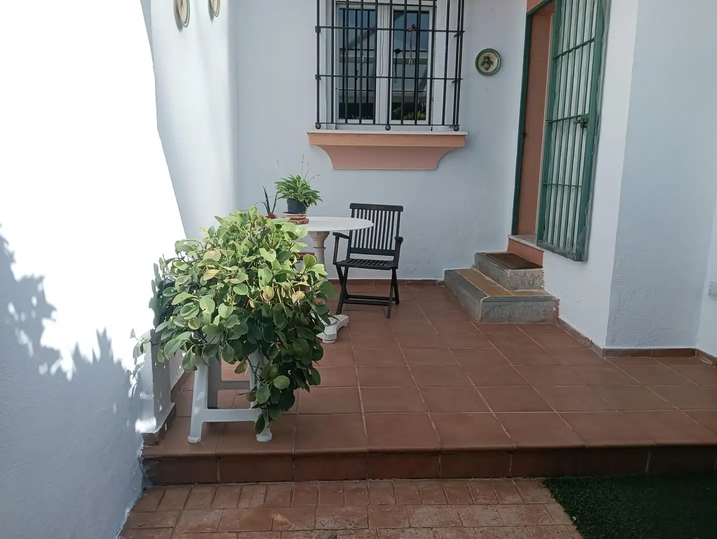 Terrassa de Casa adosada en venda en Puerto Real amb Aire condicionat, Jardí privat i Terrassa