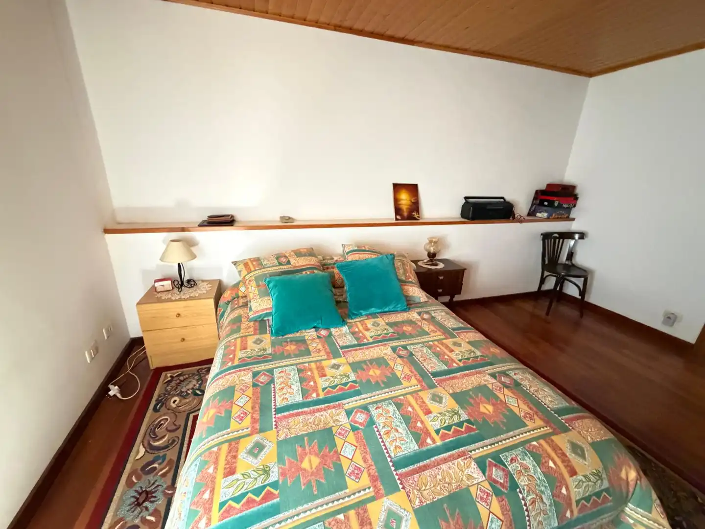 Bedroom of Detached homes for sale in San Xoán de Río  with Heating, Parquet flooring and Furnished