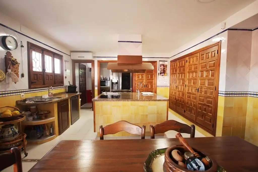 Cocina de Casa o chalet en venta en Jerez de la Frontera con Aire acondicionado, Jardín privado y Terraza