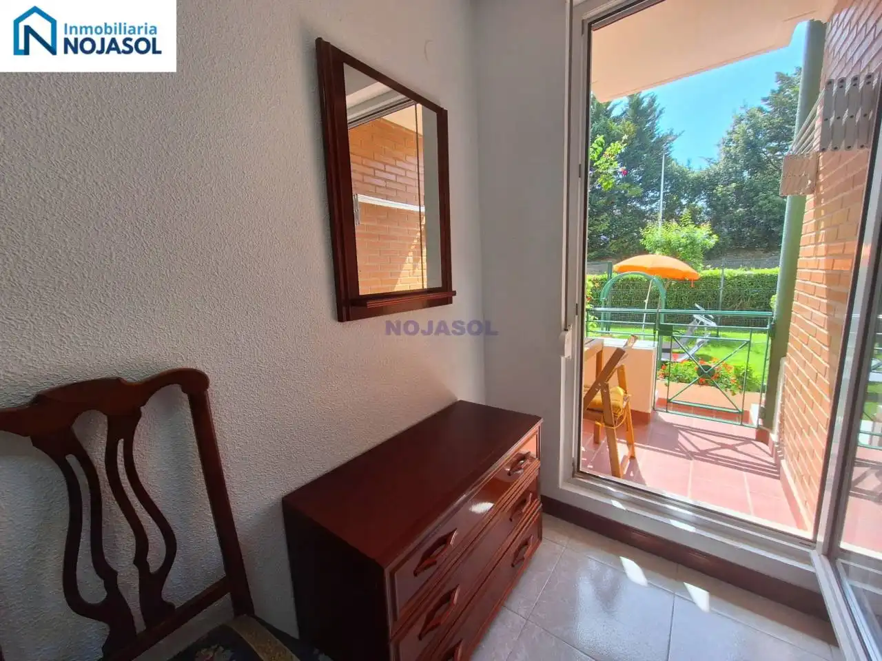 Balcony of Apartments for rent in Noja  with Heating, Private garden and Terrace
