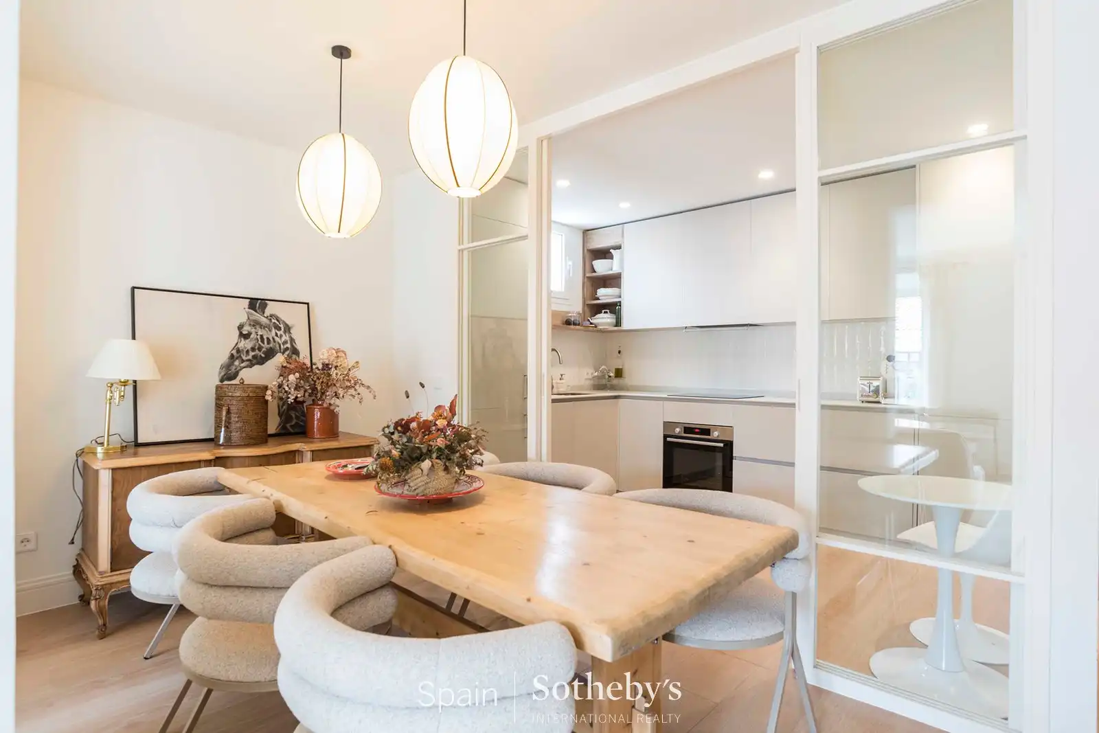 Comedor de Apartamento en venta en  Madrid Capital con Aire acondicionado, Calefacción y Terraza