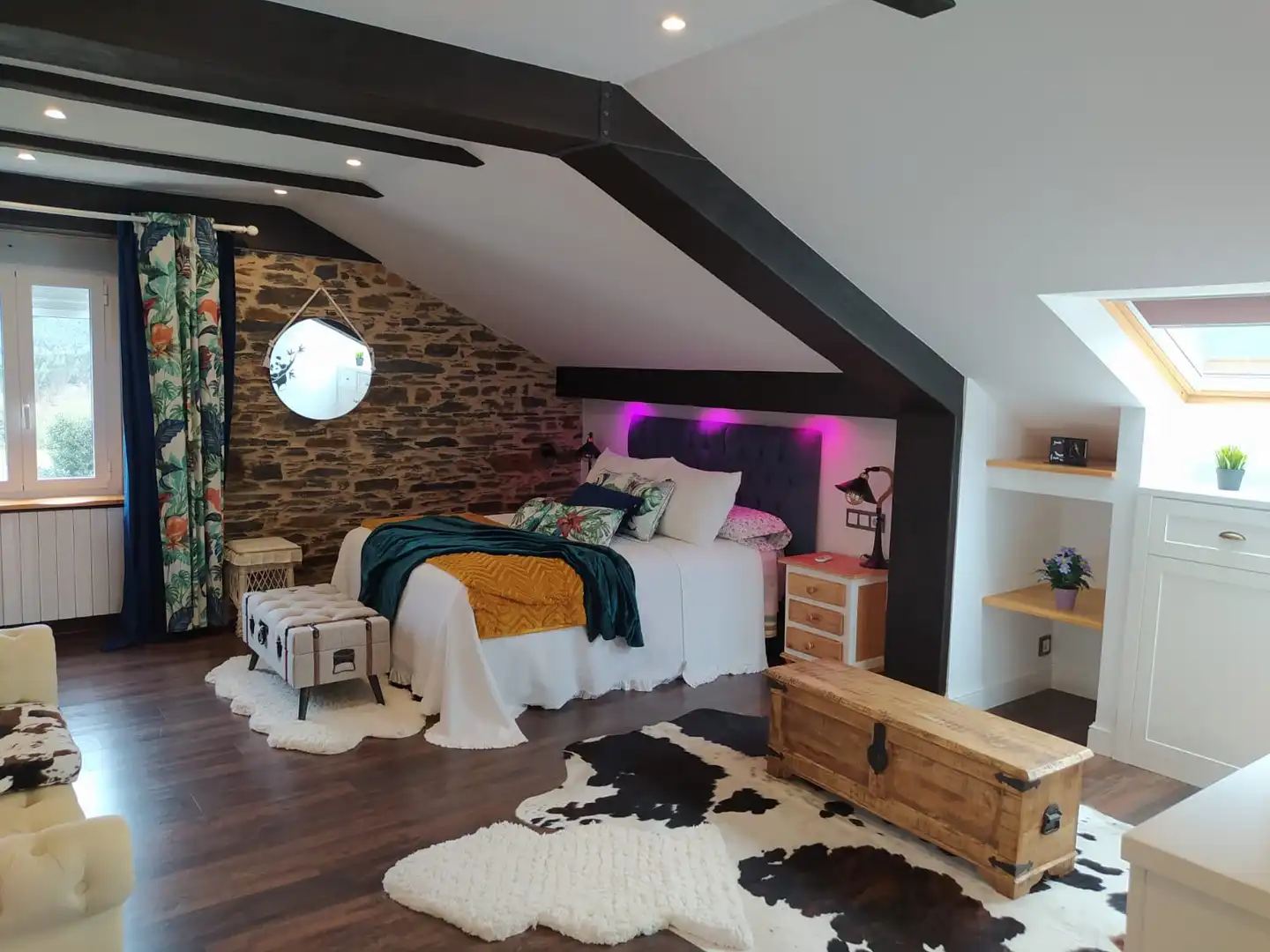 Habitación de Casa adosada en venta en Foz con Calefacción, Jardín privado y Terraza