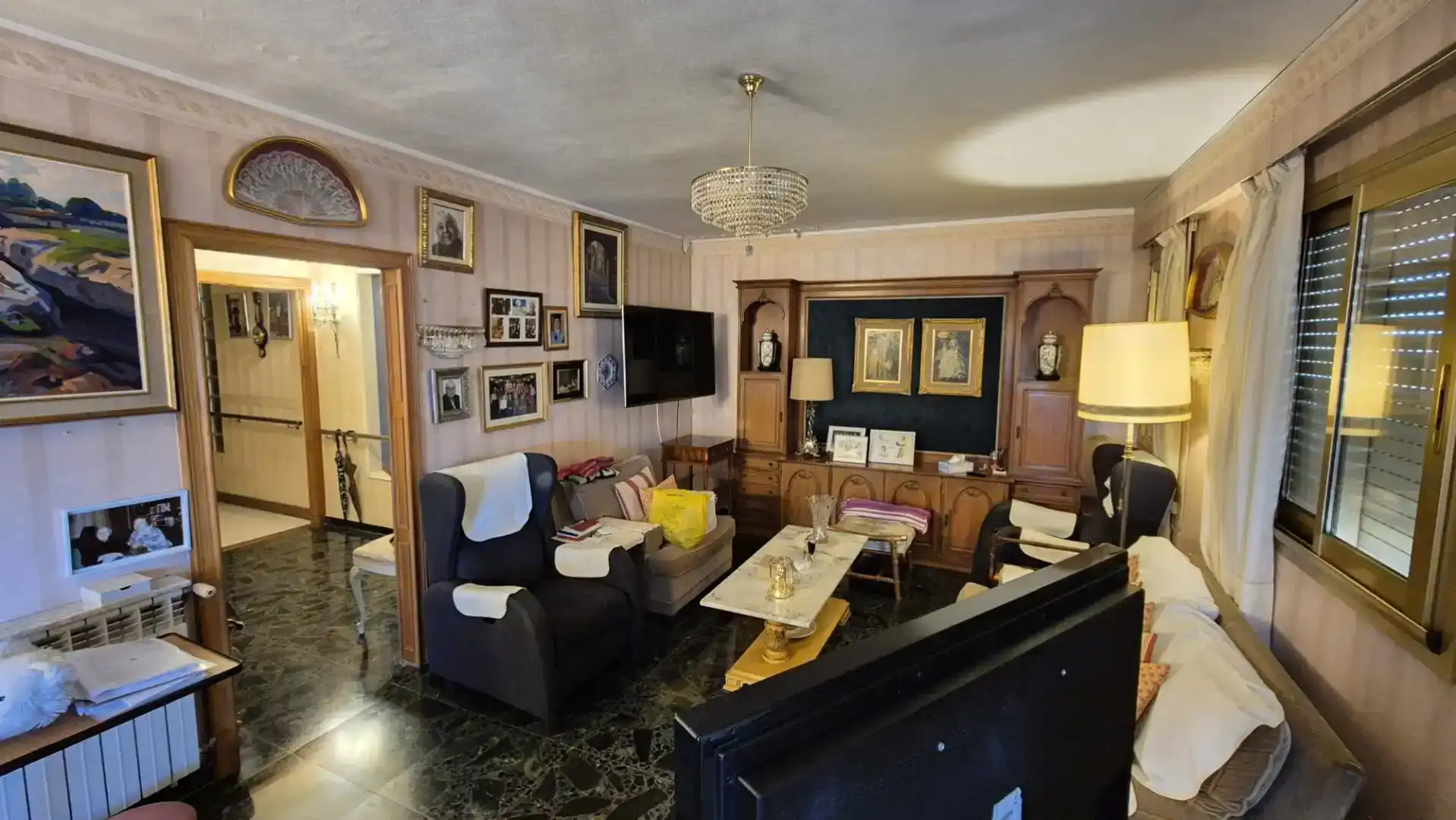 Sala de estar de Piso en venta en Centre