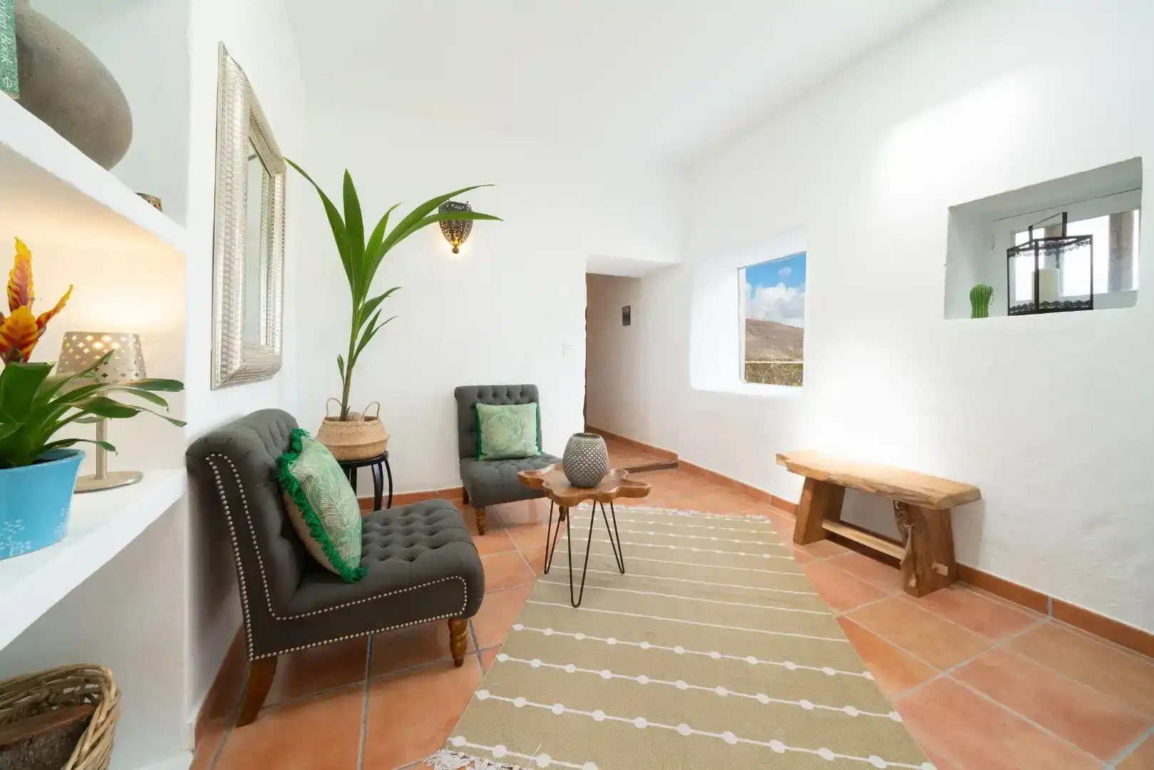 Sala de estar de Finca rústica en venta en Teguise con Jardín privado, Horno y Lavadora