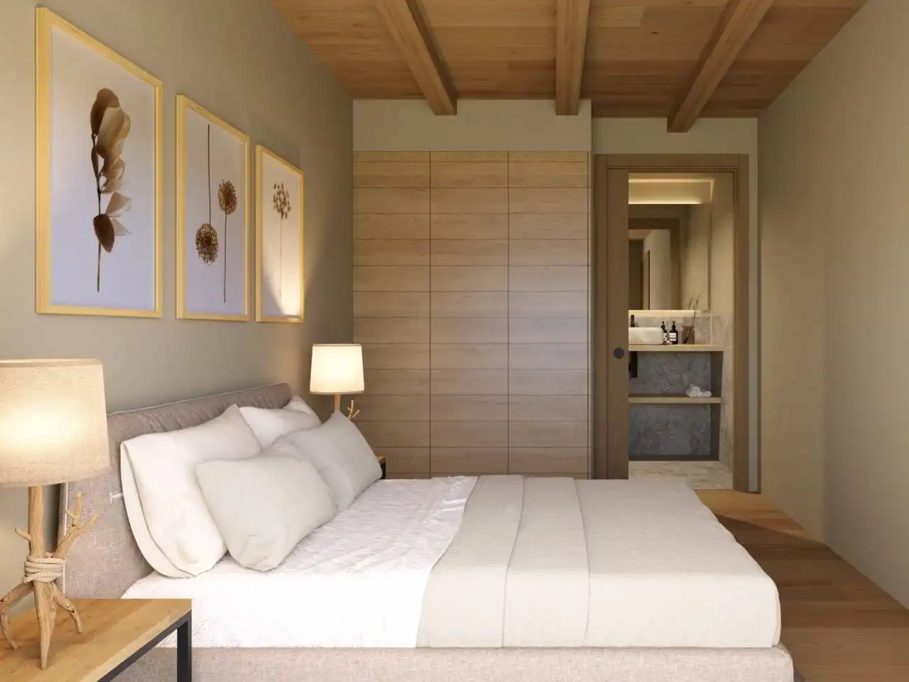 Bedroom of Duplexes for sale in Puigcerdà  with Heating, Private garden and Community pool