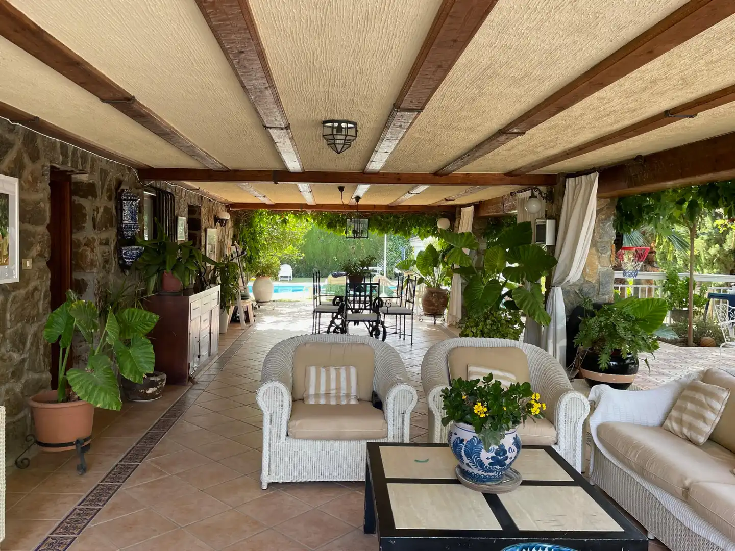 Terraza de Casa o chalet en venta en Petrer con Aire acondicionado, Calefacción y Jardín privado