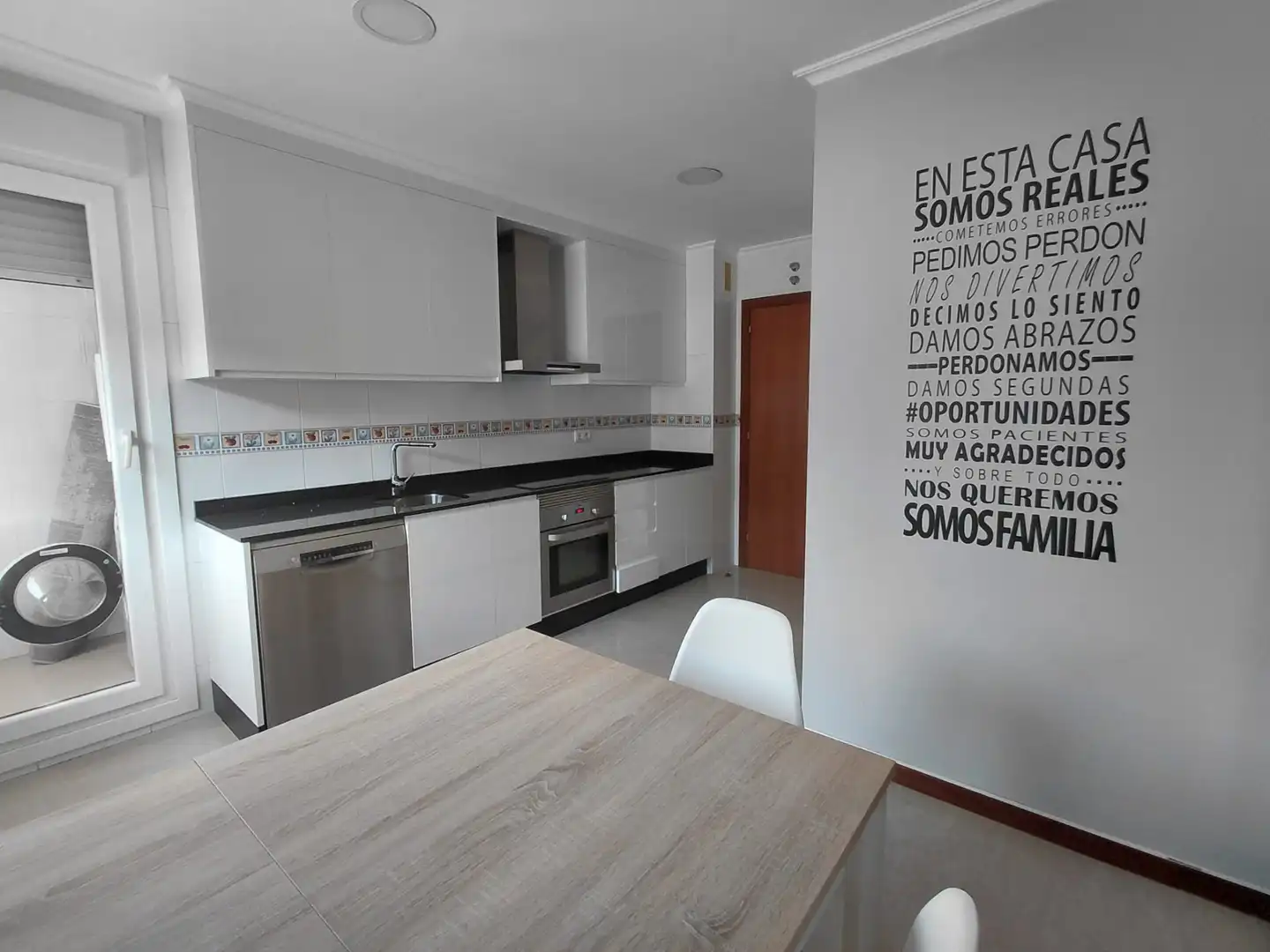 Cocina de Piso en venta en Vilagarcía de Arousa con Calefacción, Parquet y Trastero