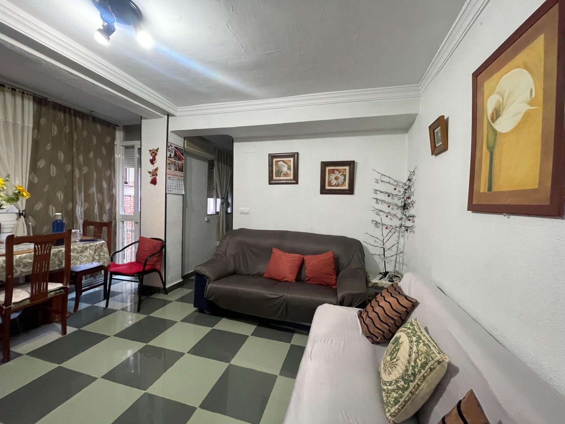 Living room of Flat for sale in San Juan de Aznalfarache