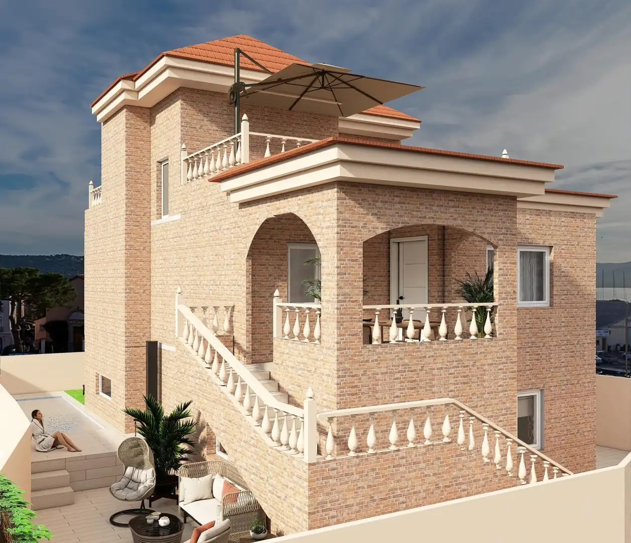 Chalet con piscina en venta en Rojales